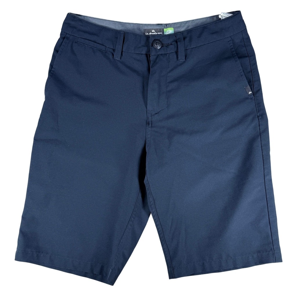 Quiksilver Amphibian Shorts Hybrid Board Shorts Navy Blue Size 27 Mens Polyester